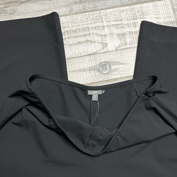 J JILL WOMENS BLACK STRETCH PANTS SIZE 16 STRETCH GREAT QUALITY NO POCKETS - Picture 10 of 14
